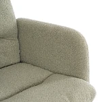 Кресло Dover хром, букле, олива, barni dusty green | изображение 7