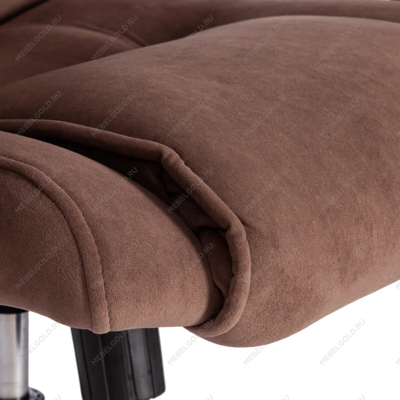 Кресло BERGAMO хром (22), флок, коричневый, 6 | изображение 9