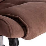 Кресло BERGAMO хром (22), флок, коричневый, 6 | изображение 9