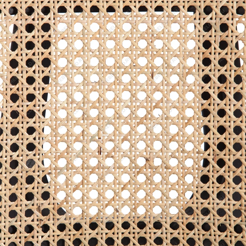 Стул ODIN, дерево вяз/ротанг, черный, 42х45х78 см | изображение 8