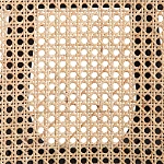 Стул ODIN, дерево вяз/ротанг, черный, 42х45х78 см | изображение 8