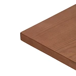 Стол RAGNAROK, дерево вяз/железная опора, 70х70х76 см, груша №3/черная опора | изображение 3