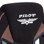Кресло PILOT (24), флок/ткань, черный/черный/коричневый, 35/TW-11/6 | изображение 7