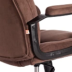 Кресло BERGAMO хром (22), флок, коричневый, 6 | изображение 13