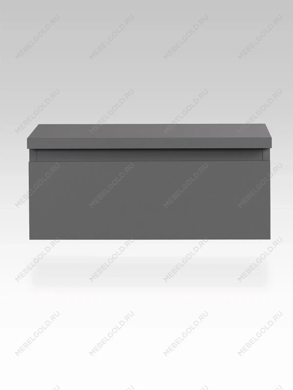 Тумба прикроватная подвесная Варма 50х21х30, серая | изображение 4