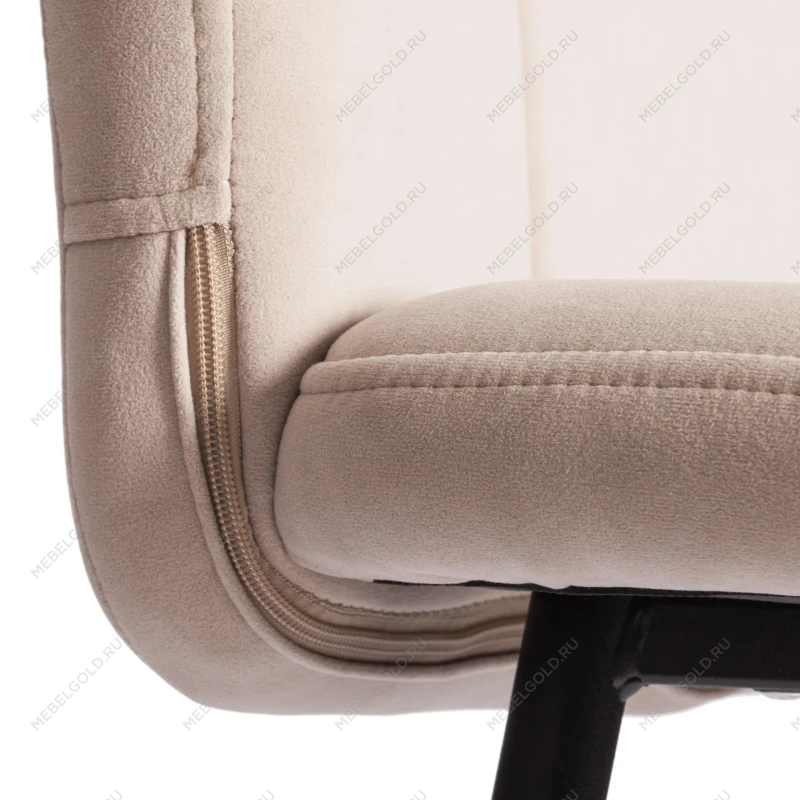 Барный стул Medeo/Медео, велюр, бежевый, 7, 45х56х113 см | изображение 7