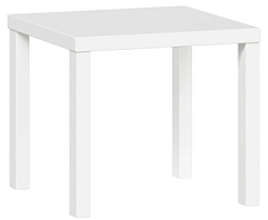 Стол журнальный Энкель, 50x50x45 см, белый