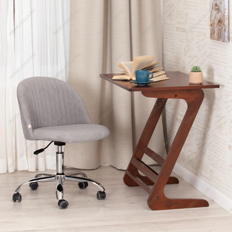 Кресло MELODY, флок, серый, 29 | изображение 11