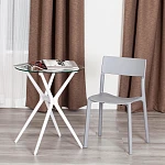 Стул LENTO (mod. 43), пластик, 43 х 49 х 77 см, Grey (Cерый) 9 | изображение 8