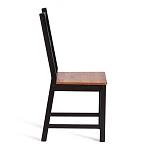 Стул Соната/Sonata chair, массив сосны, 41х50х95 см, антик/чёрный | изображение 1