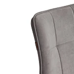 Полубарный стул Bari/Бари, велюр, серый, 29, 42х55х99 см | изображение 8