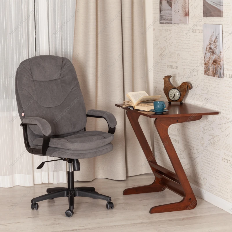 Кресло COMFORT LT (22), флок, серый, 29 | изображение 15