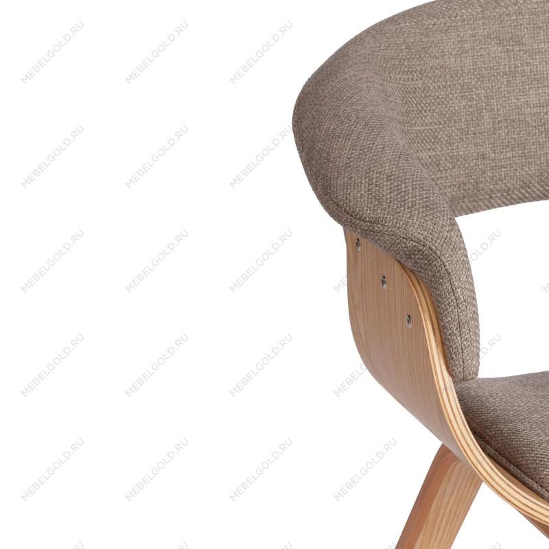 Стул VIMTA (mod.8021), дерево / ткань, 69х56х77 см, натуральный/бежевый, Aimcasa 5 | изображение 8