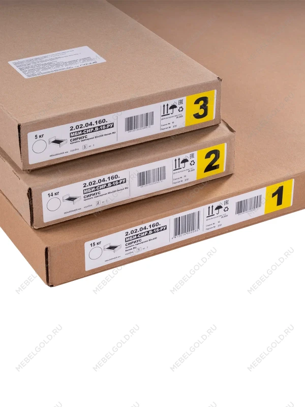 Кровать односпальная Сириус, 80х200 см, белая | изображение 17