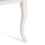 Стул Opera ( OP-SC ), дерево гевея, 45х53х97см, ivory white (слоновая кость 2-5), ткань бежевая,рисунок золотистый (180-09 | изображение 8