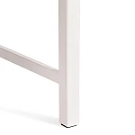 Обеденный комплект Соната (стол + 4 стула)/Sonata dining set, массив сосны, стол: 120х75х73см  стул :41х50х95см, антик/белый | изображение 4