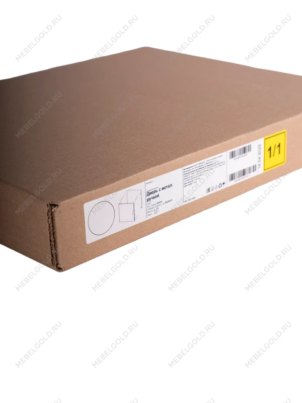 Модуль с дверцей для стеллажа ФОРА, ручка металл, 33х33х37, дуб беленый | изображение 9