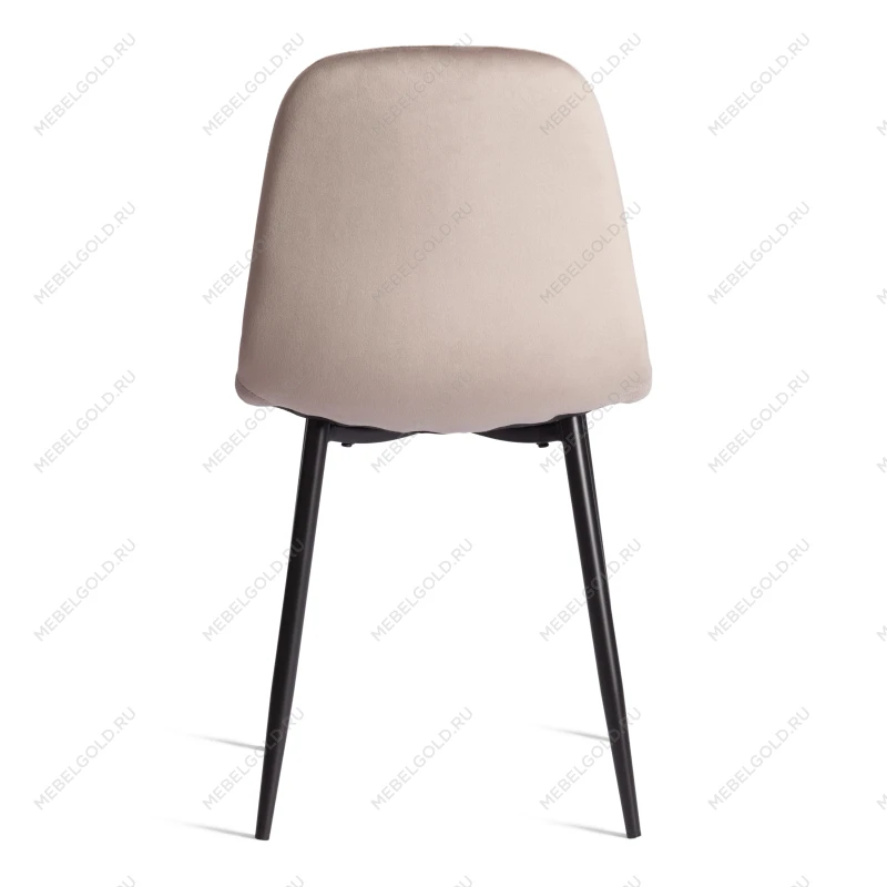 Стул BREEZE (mod. 4724), Велюр/металл, 44 х 53 х 87 см, Coffee (кофейный) HLR9 / черный | изображение 3