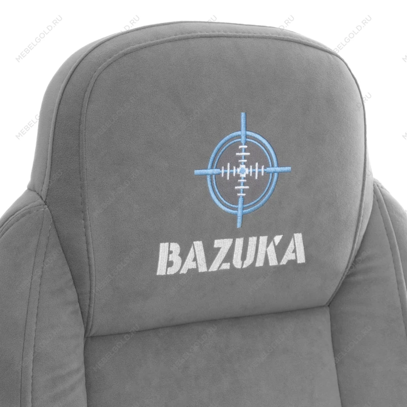 Кресло BAZUKA metalBL, велюр, серый, 29 | изображение 10