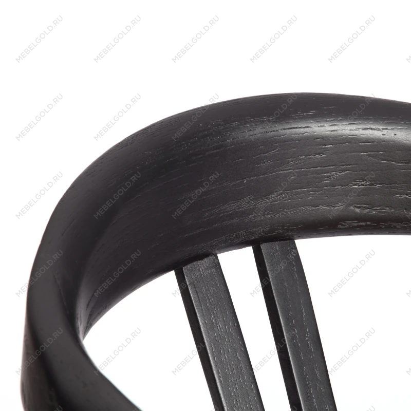 Стул VALI, дерево вяз/бечевка, черный, 50х46х77 см | изображение 7