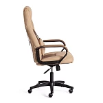 Кресло DRIVER (22), кож/зам/ткань, бежевый/бронза, 36-34/TW-21 | изображение 1