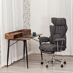 Компьютерное кресло Comfy CR, ткань, серый | изображение 19