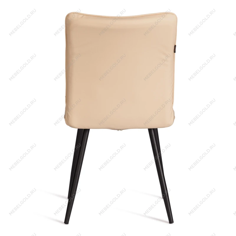 Стул обеденный Bari, LT, экокожа, бежевая, 41х55х89 см | изображение 3