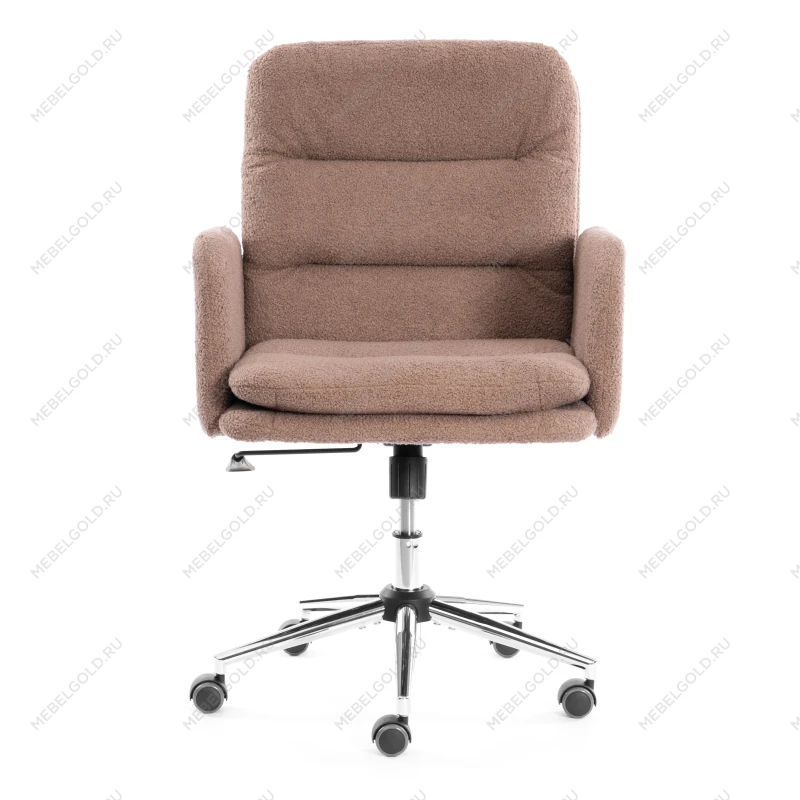 Кресло Dover хром, букле, коричневый, barni cocoa | изображение 4